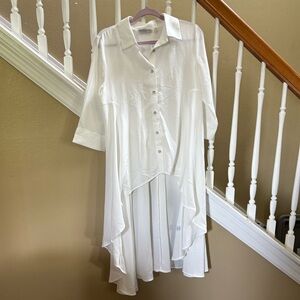 Patrizia Luca Hi-low blouse, NWT